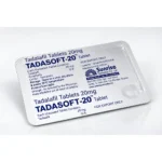Tadasoft 20 mg – tył blistra oznaczonego Tadasoft 20