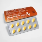 Vidalista 60 mg – przód i tył blistrów Vidalista 60