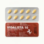 Vidalista 10 mg – przód i tył blistra Vidalista 10