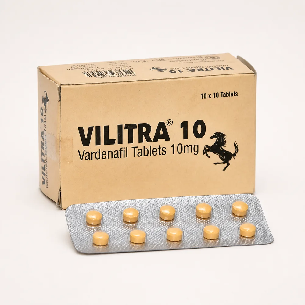Vilitra 10 mg – dodatkowy widok opakowania produktu 4